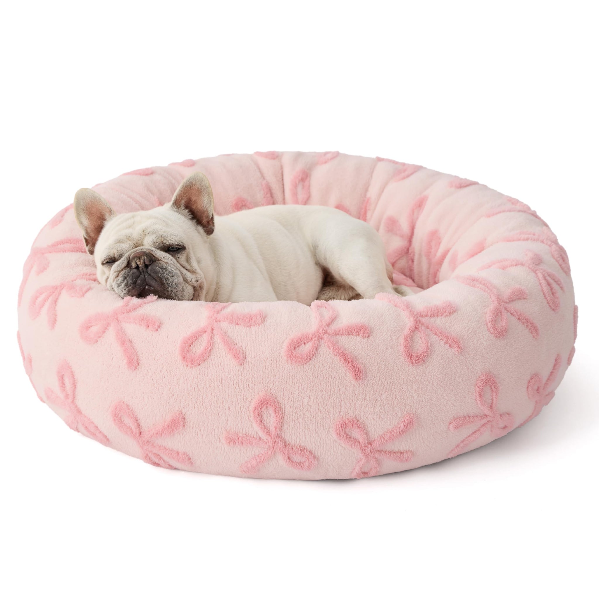 LE SURE Donut Dog Bed — Cozy, Washable & Calming Bed for Small to Large Dogs