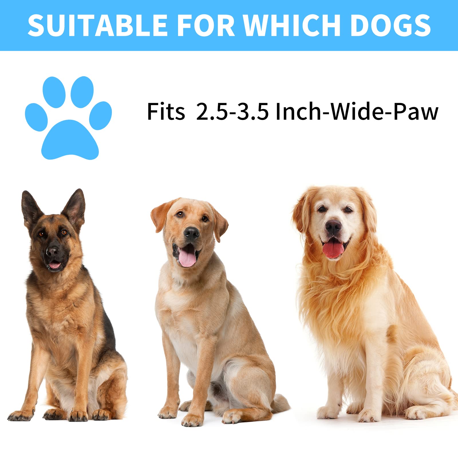 Professional 7-in-1 Dog Paw Cleaner for Dogs & Cats - Includes Portable Paw Washer, Bath Brush, 2 Toothbrushes & 3 Absorbent Towels