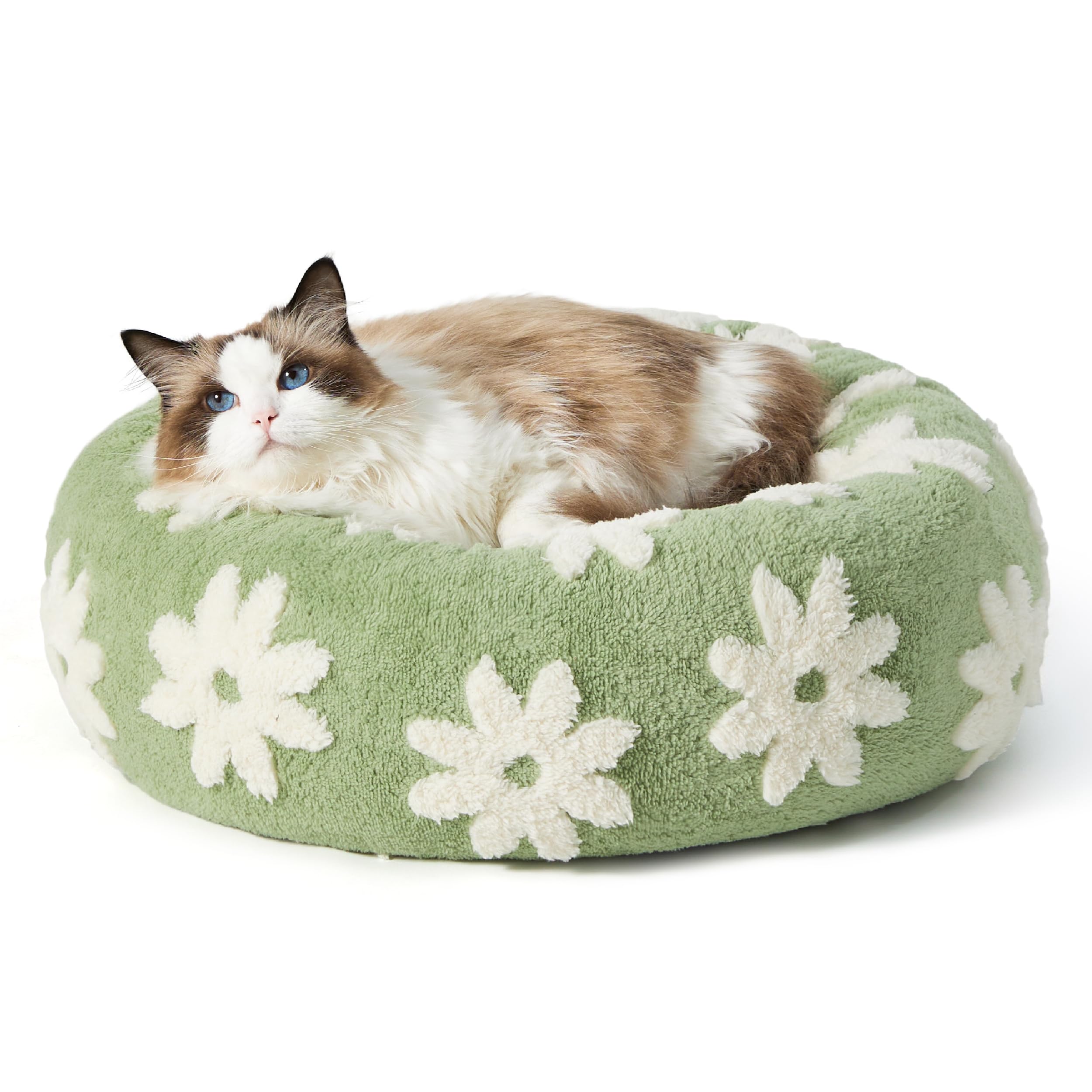 LE SURE Donut Dog Bed — Cozy, Washable & Calming Bed for Small to Large Dogs