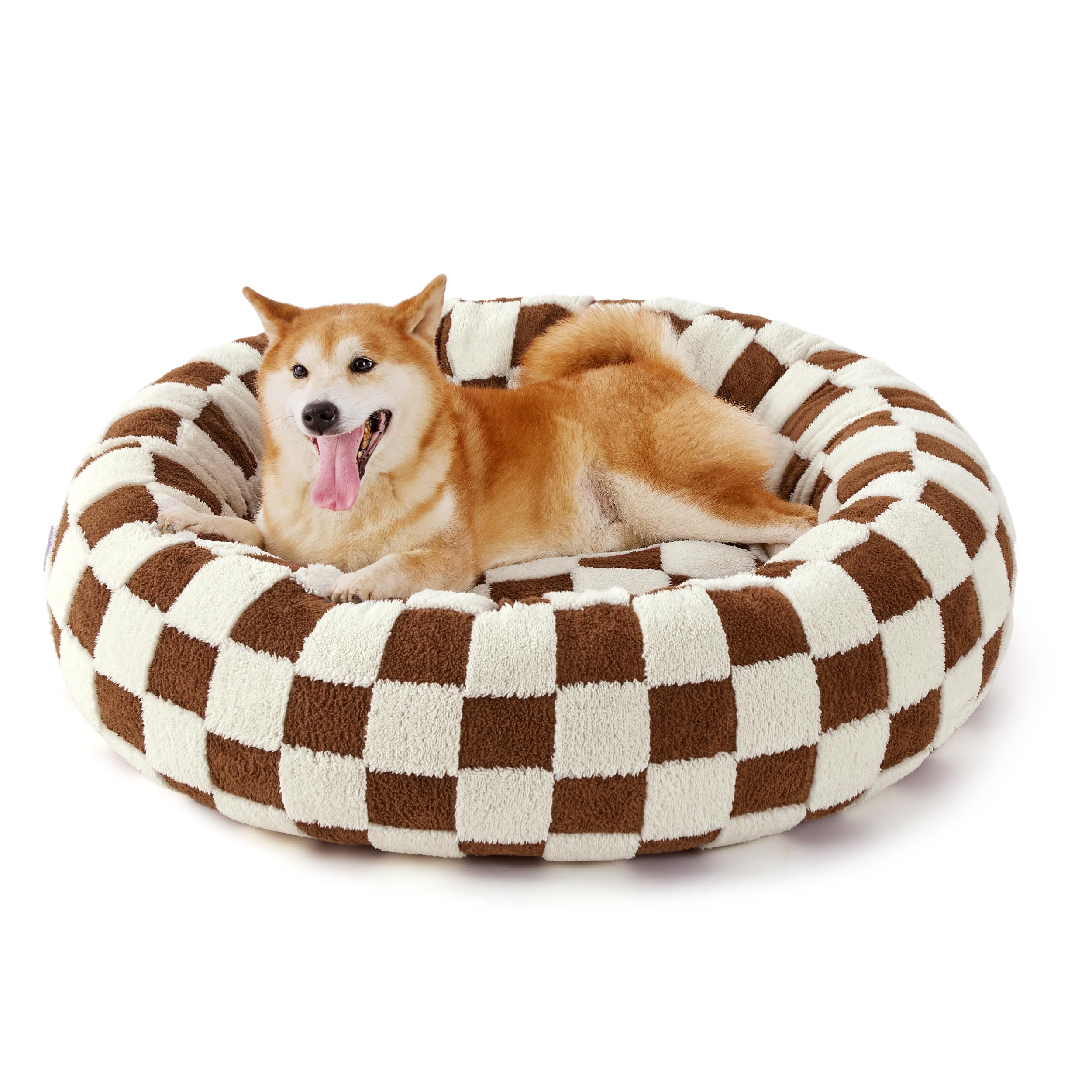 LE SURE Donut Dog Bed — Cozy, Washable & Calming Bed for Small to Large Dogs