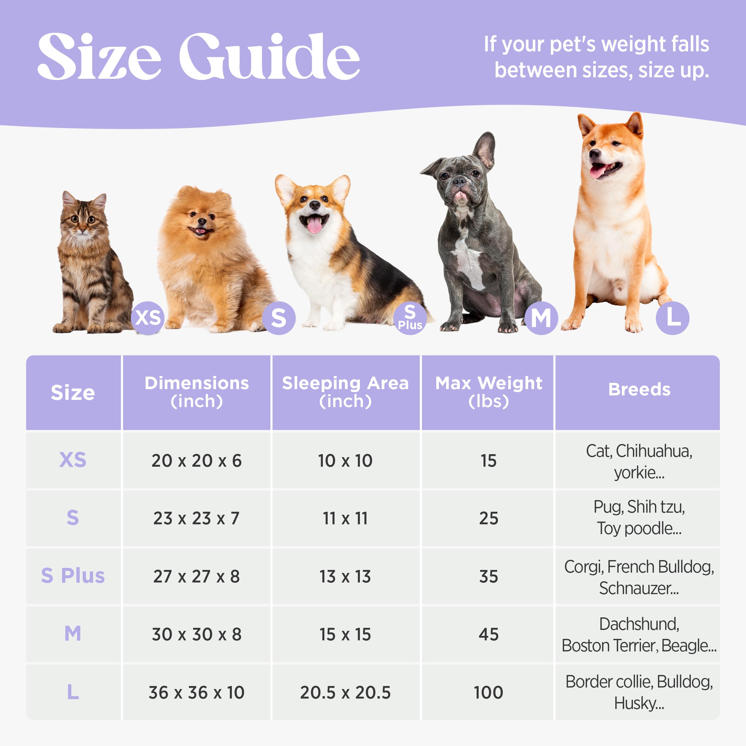 LE SURE Donut Dog Bed — Cozy, Washable & Calming Bed for Small to Large Dogs