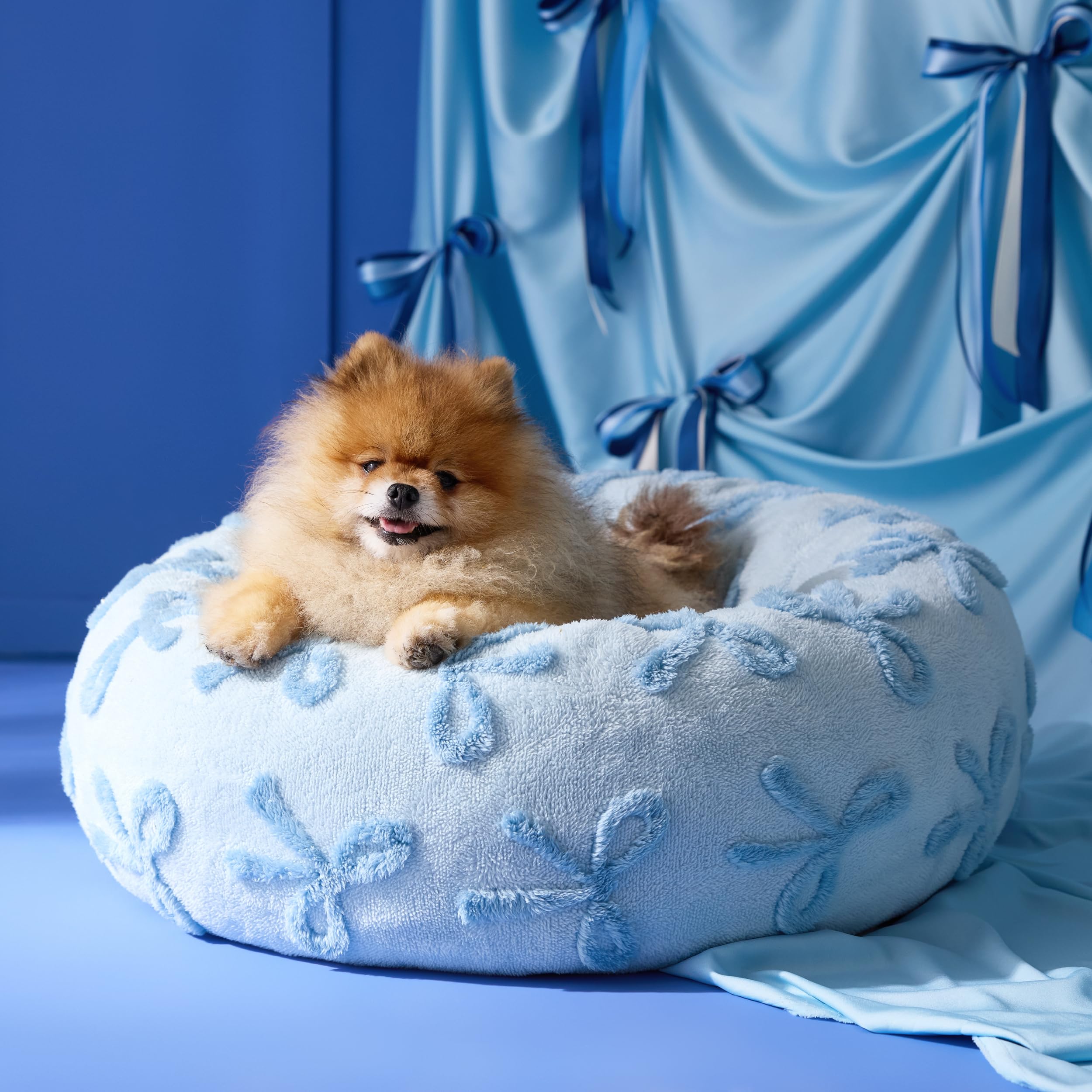 LE SURE Donut Dog Bed — Cozy, Washable & Calming Bed for Small to Large Dogs
