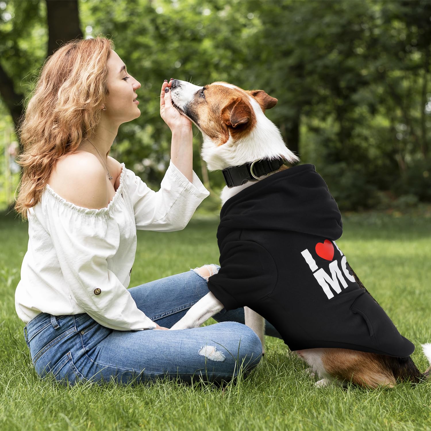 Dog Sweaters Hoodies for Large Dogs – Ultra-Soft Fleece Dog Sweatshirt with 