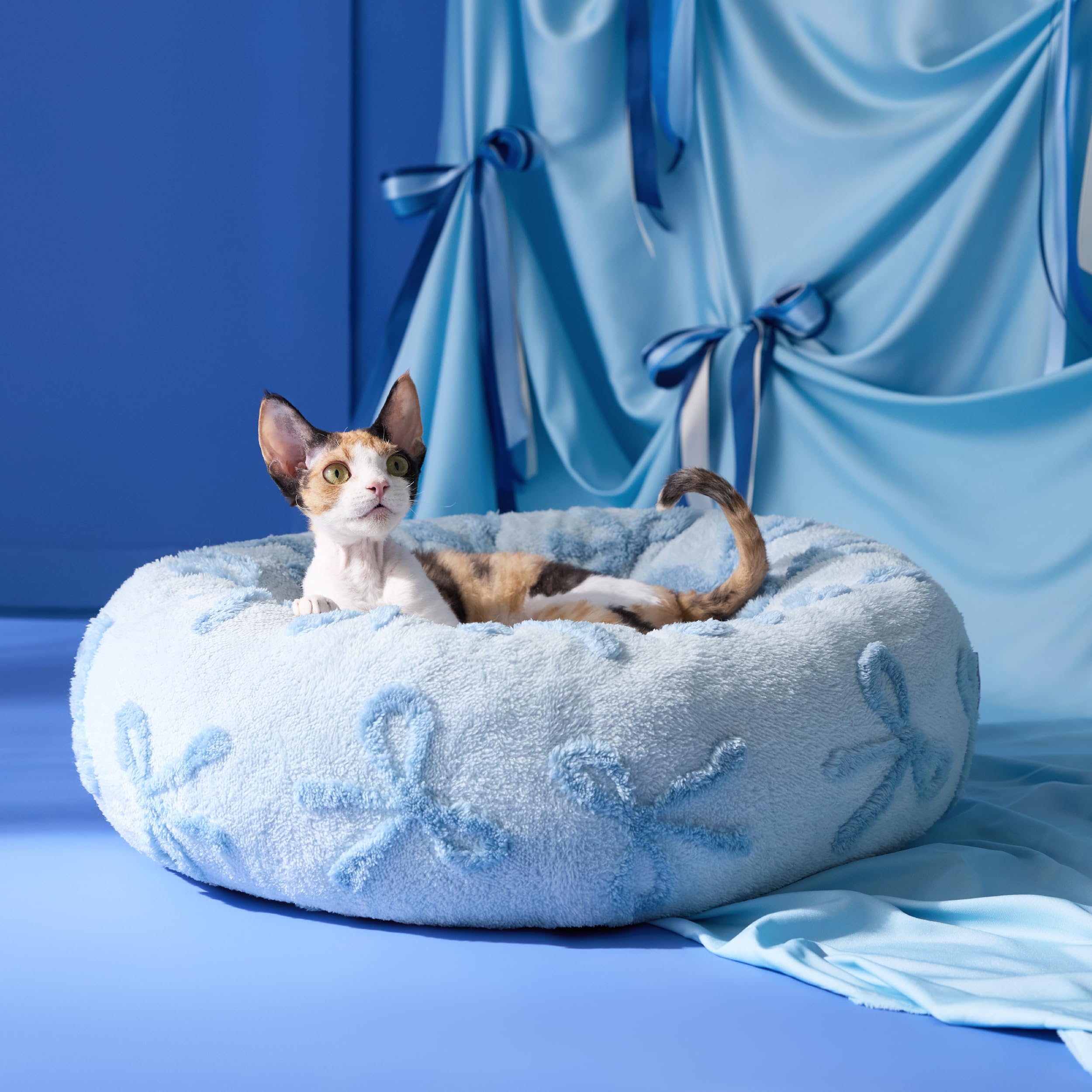 LE SURE Donut Dog Bed — Cozy, Washable & Calming Bed for Small to Large Dogs