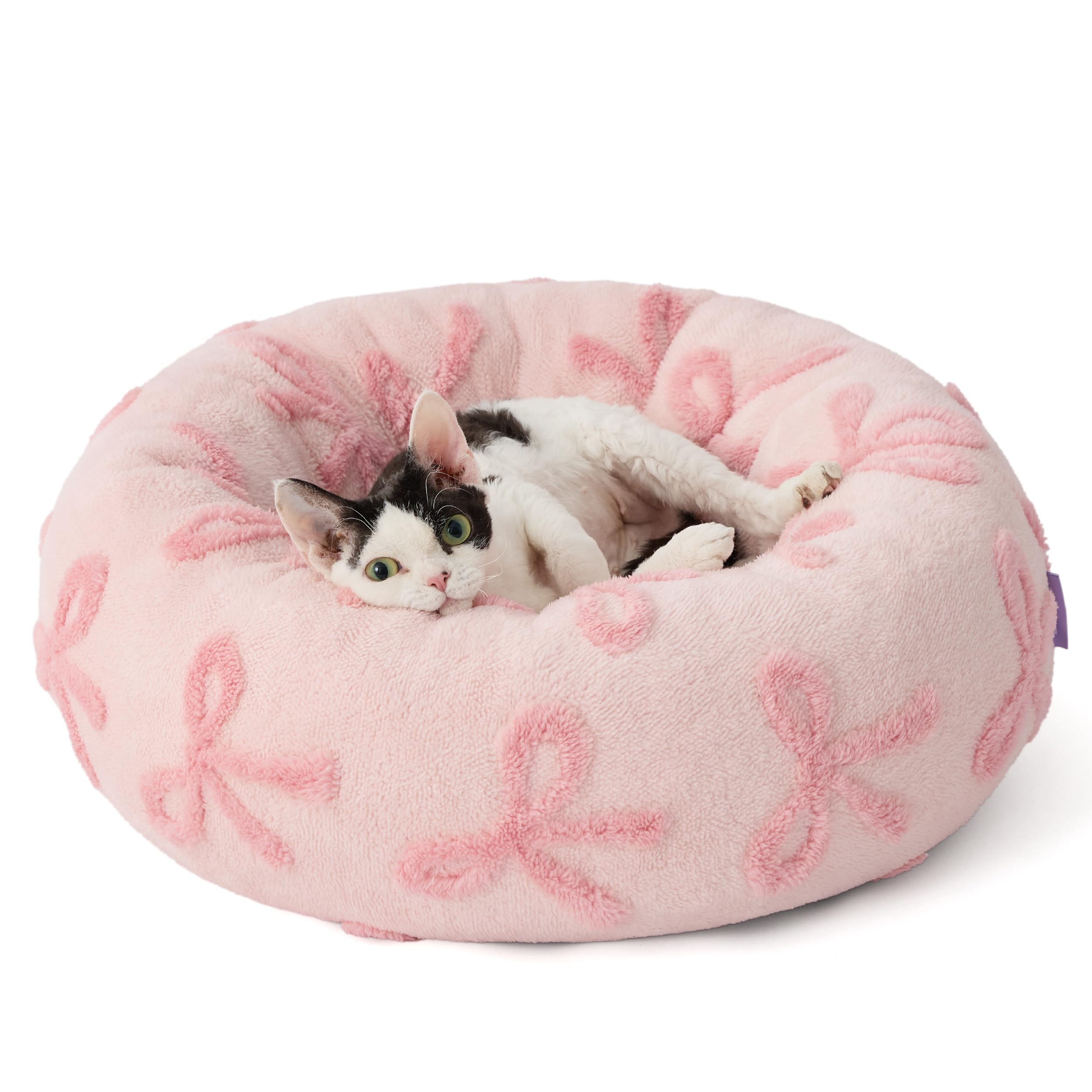 LE SURE Donut Dog Bed — Cozy, Washable & Calming Bed for Small to Large Dogs