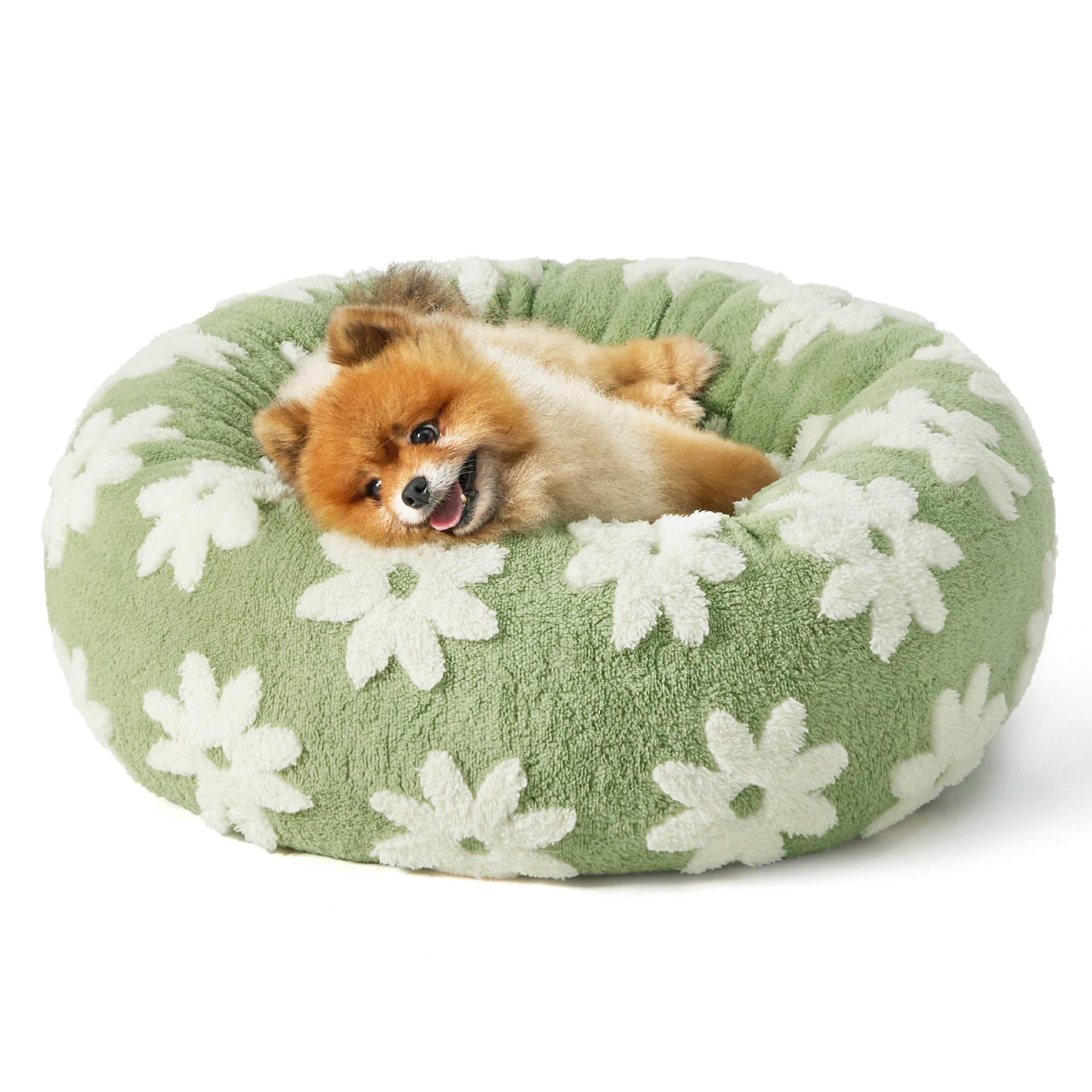LE SURE Donut Dog Bed — Cozy, Washable & Calming Bed for Small to Large Dogs
