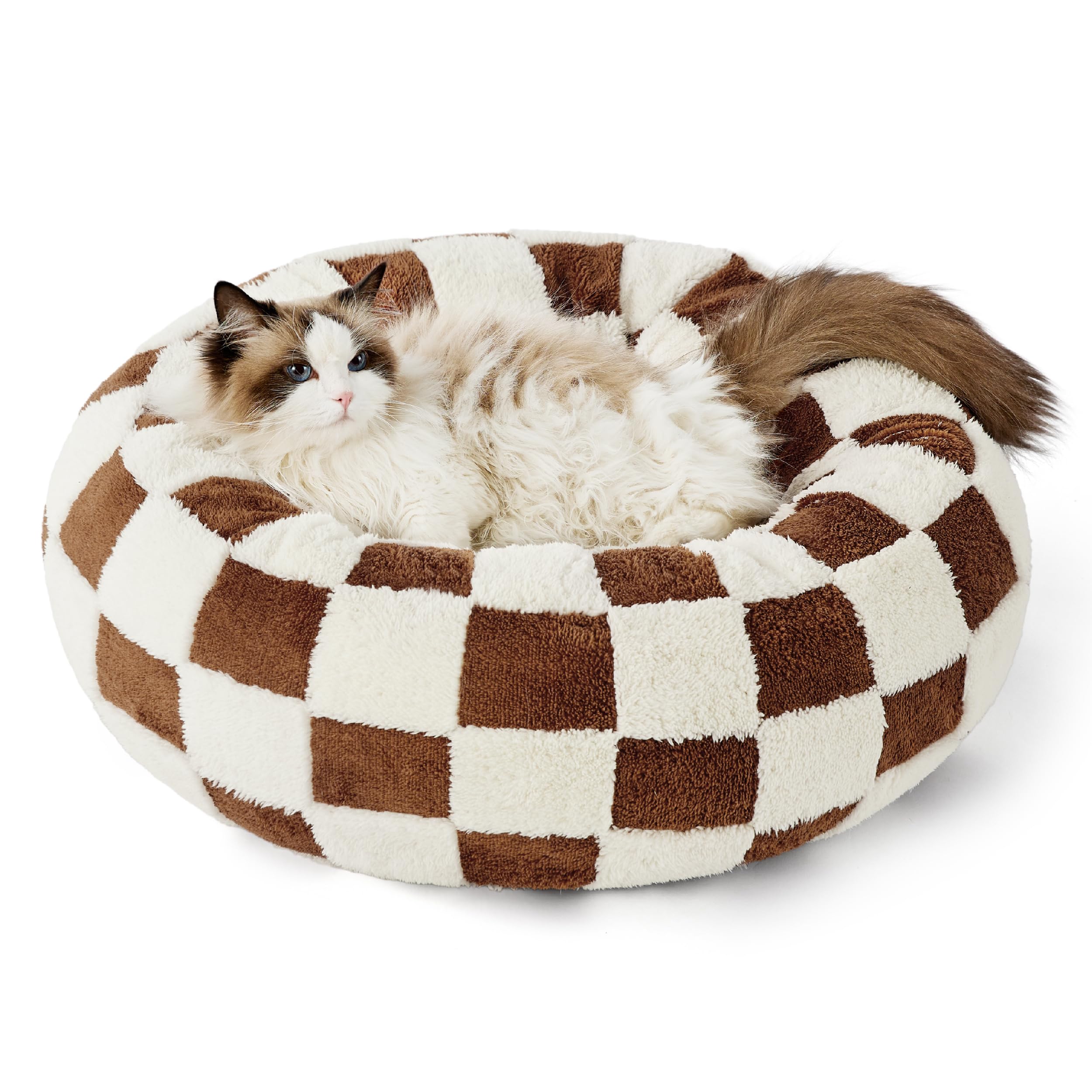 LE SURE Donut Dog Bed — Cozy, Washable & Calming Bed for Small to Large Dogs