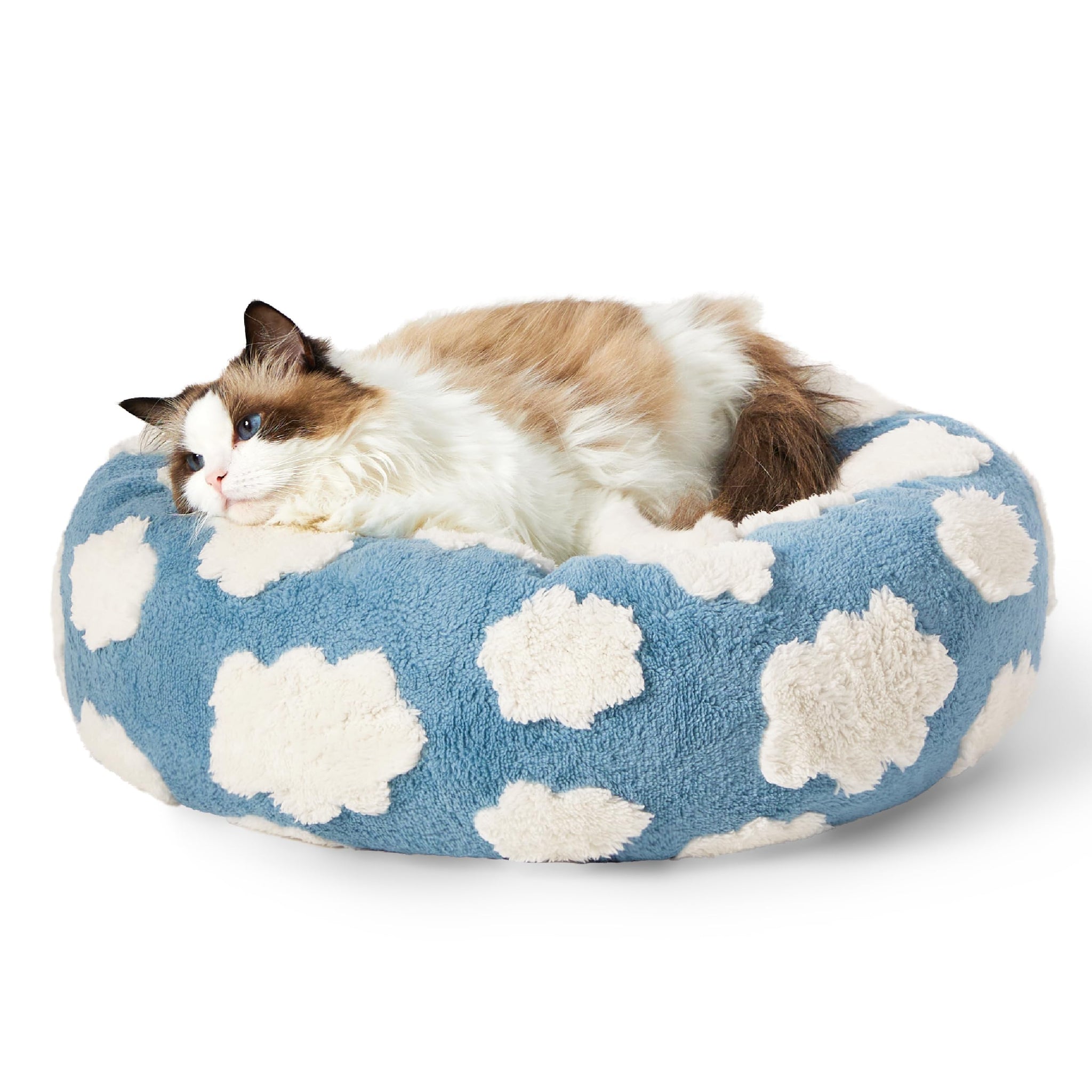 LE SURE Donut Dog Bed — Cozy, Washable & Calming Bed for Small to Large Dogs