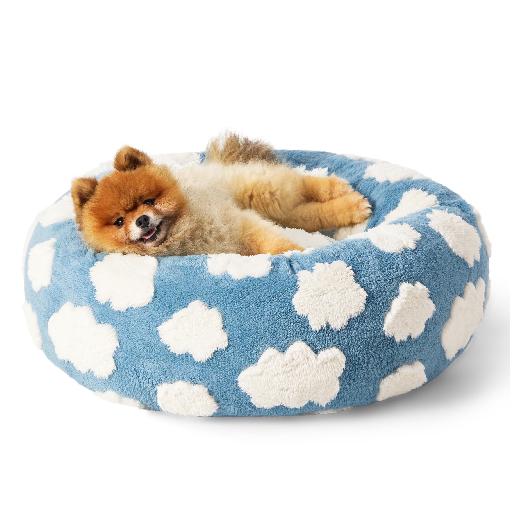 LE SURE Donut Dog Bed — Cozy, Washable & Calming Bed for Small to Large Dogs