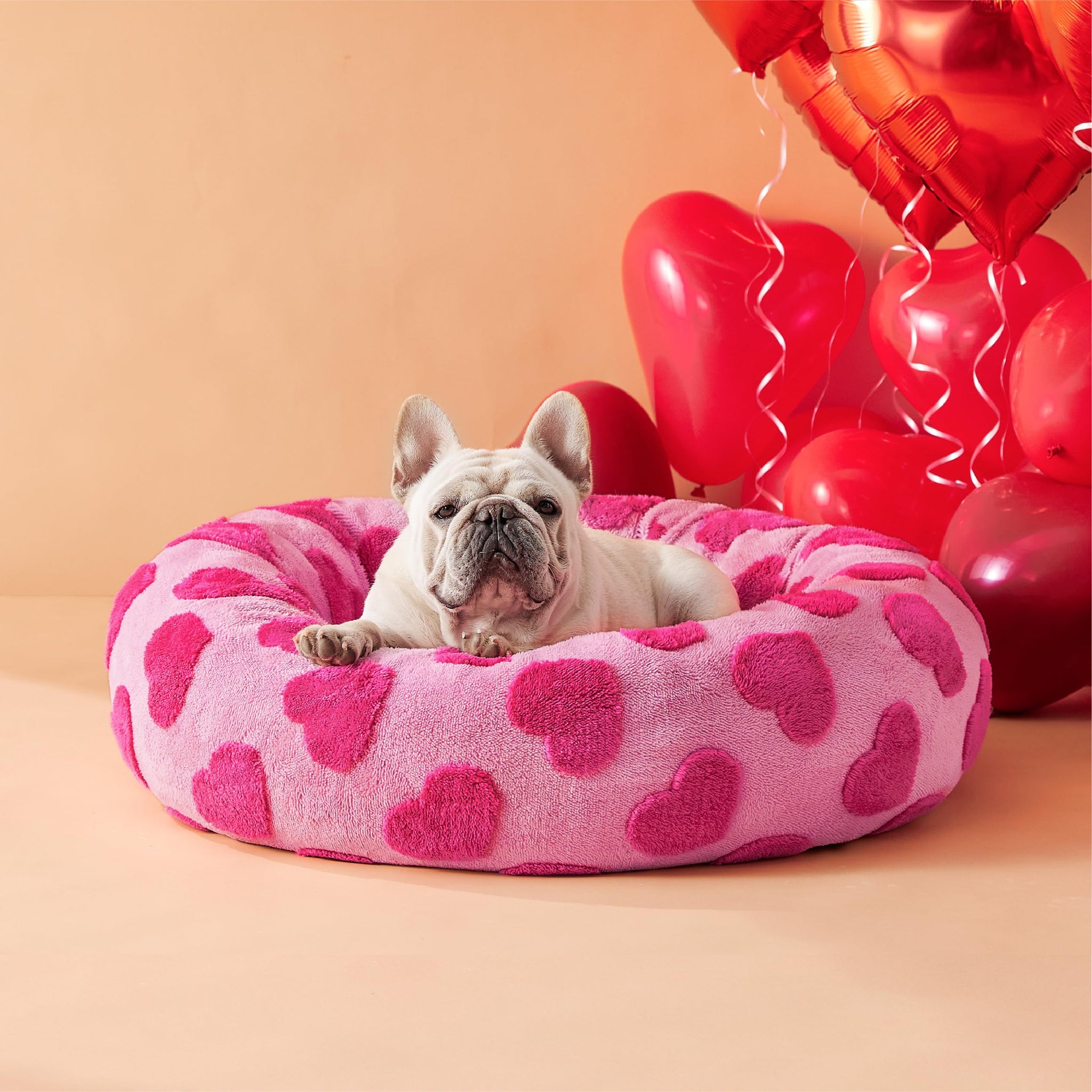 LE SURE Donut Dog Bed — Cozy, Washable & Calming Bed for Small to Large Dogs