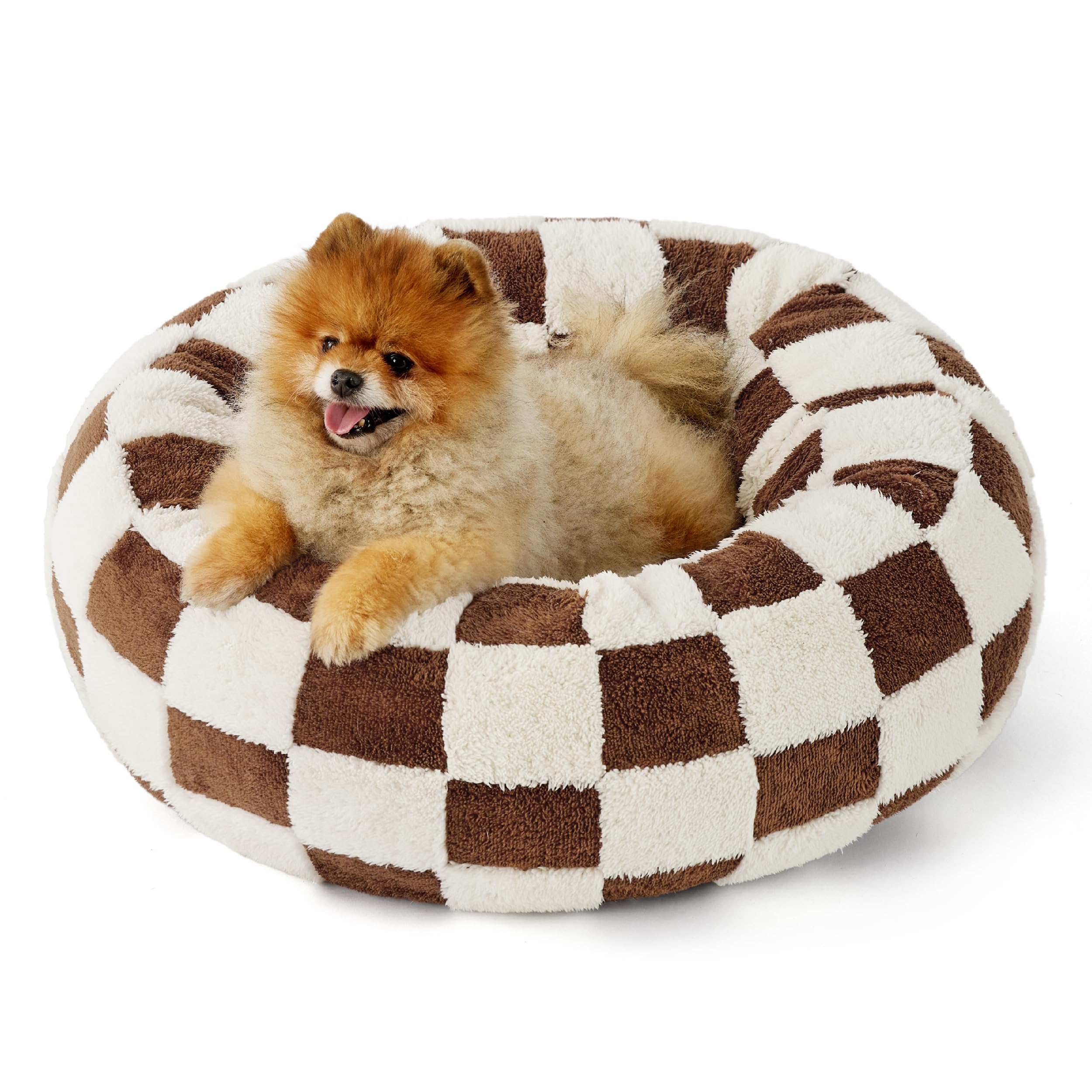 LE SURE Donut Dog Bed — Cozy, Washable & Calming Bed for Small to Large Dogs