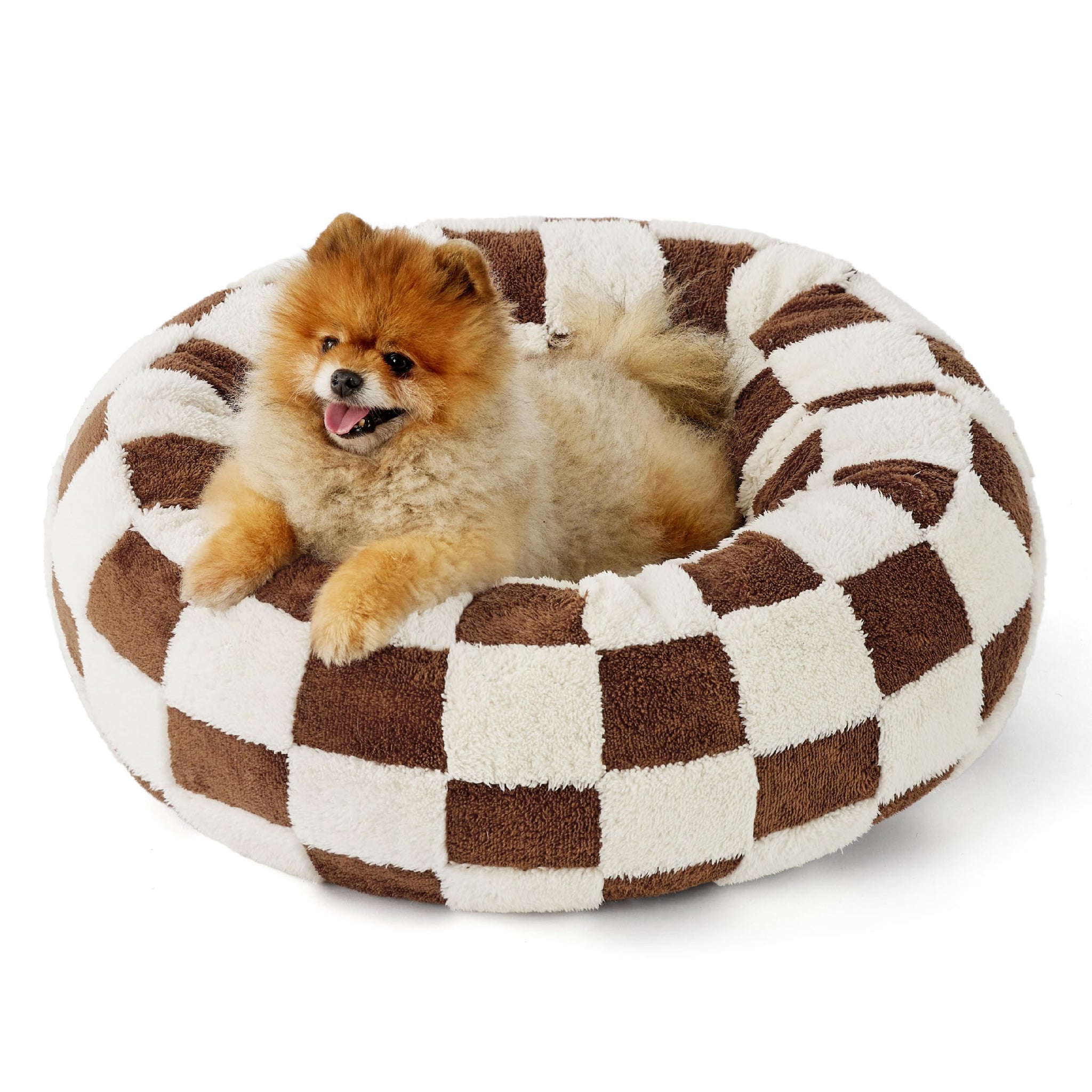 LE SURE Donut Dog Bed — Cozy, Washable & Calming Bed for Small to Large Dogs
