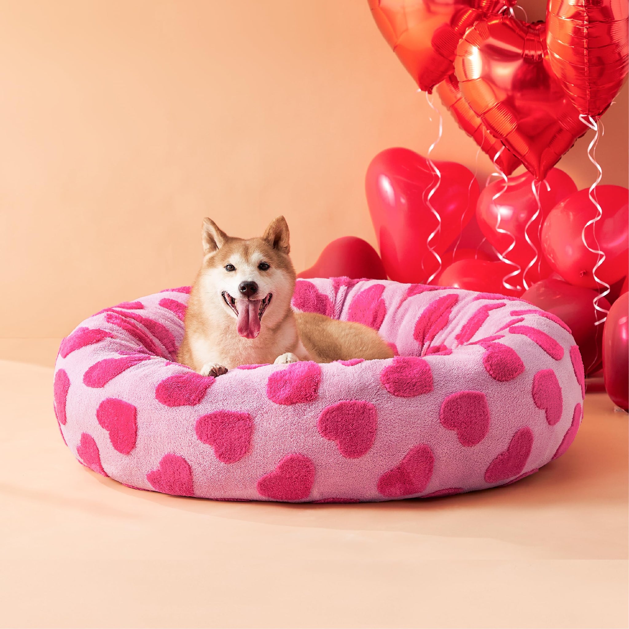 LE SURE Donut Dog Bed — Cozy, Washable & Calming Bed for Small to Large Dogs