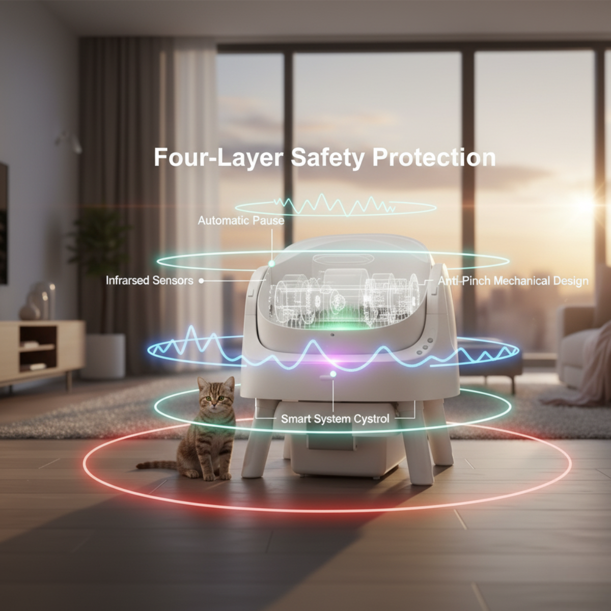 AutoScooper 11 Self-Cleaning Cat Litter Box – Smart, Quiet, and Convenient